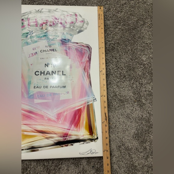 chanel paris no 19 eau de parfum poster/wall art - Picture 3 of 3